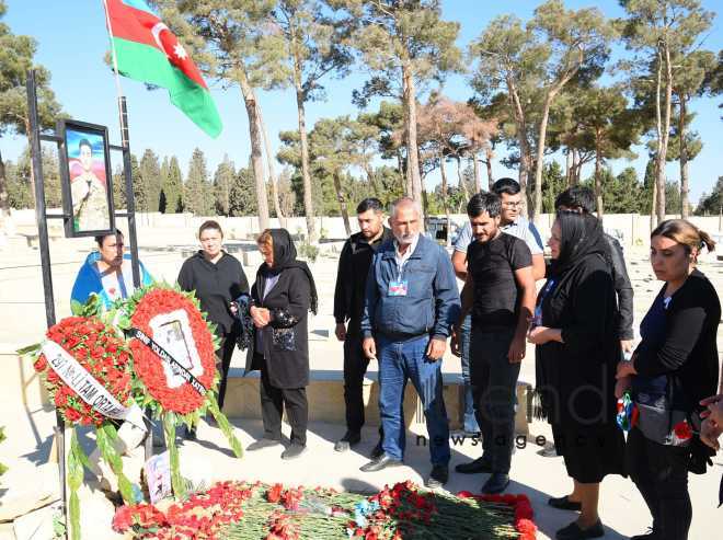 Азербайджанский народ чтит память героев шехидов Азербайджан Баку 27 сентября 2022